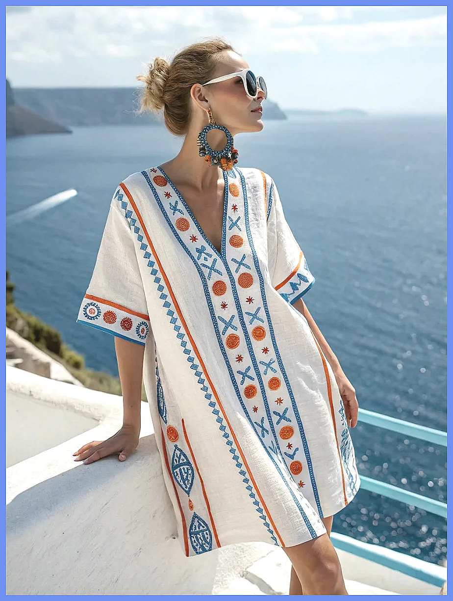 Dresses - Women's 2025 Summer V-Neck Floral Print