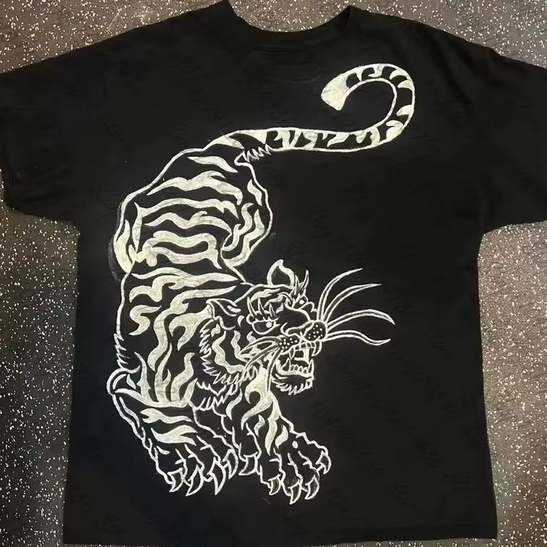 Y2K Graphic Baby Tee Crop - Y2k Clothes Grunge Woman Clothing Crop