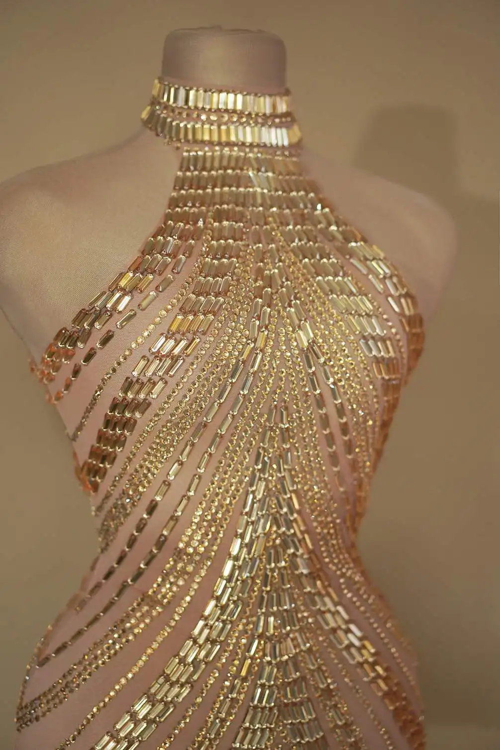 Sparkly Rhinestone Club Party Dress - Sparkly Dress Women Stretch Rhinestone Night