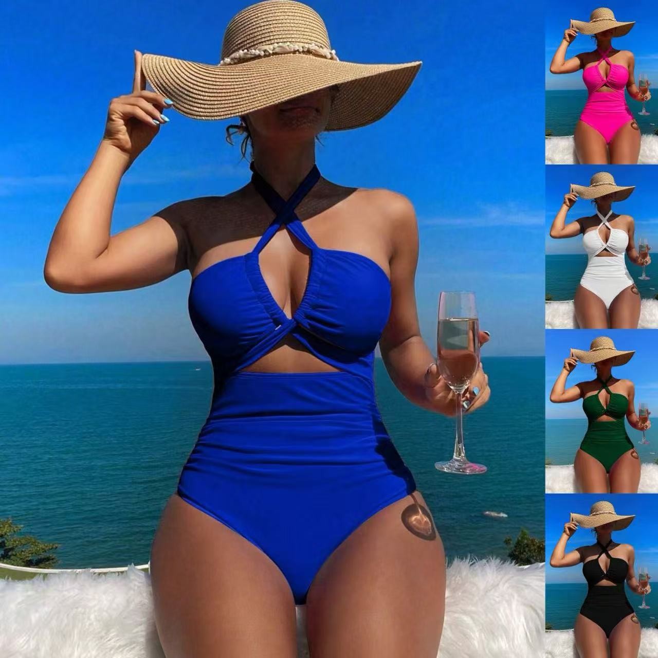 Women Swimsuit Halter Neck Sol - Swimwear recension och pris