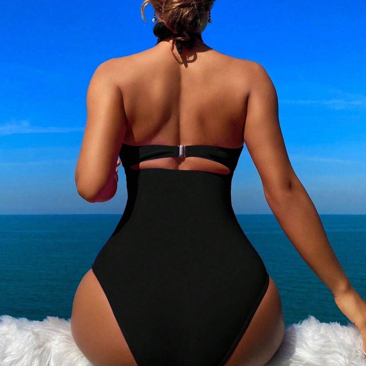 Women Swimsuit Halter Neck Sol - Swimwear recension och pris