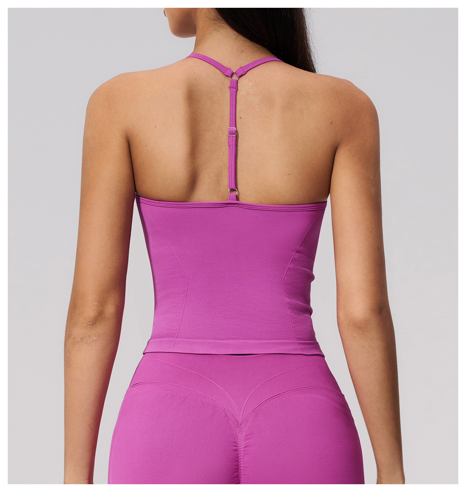 Luxury Designer Seamless Yoga  - Seamless Ribbed Workout Tank Top recension och pris