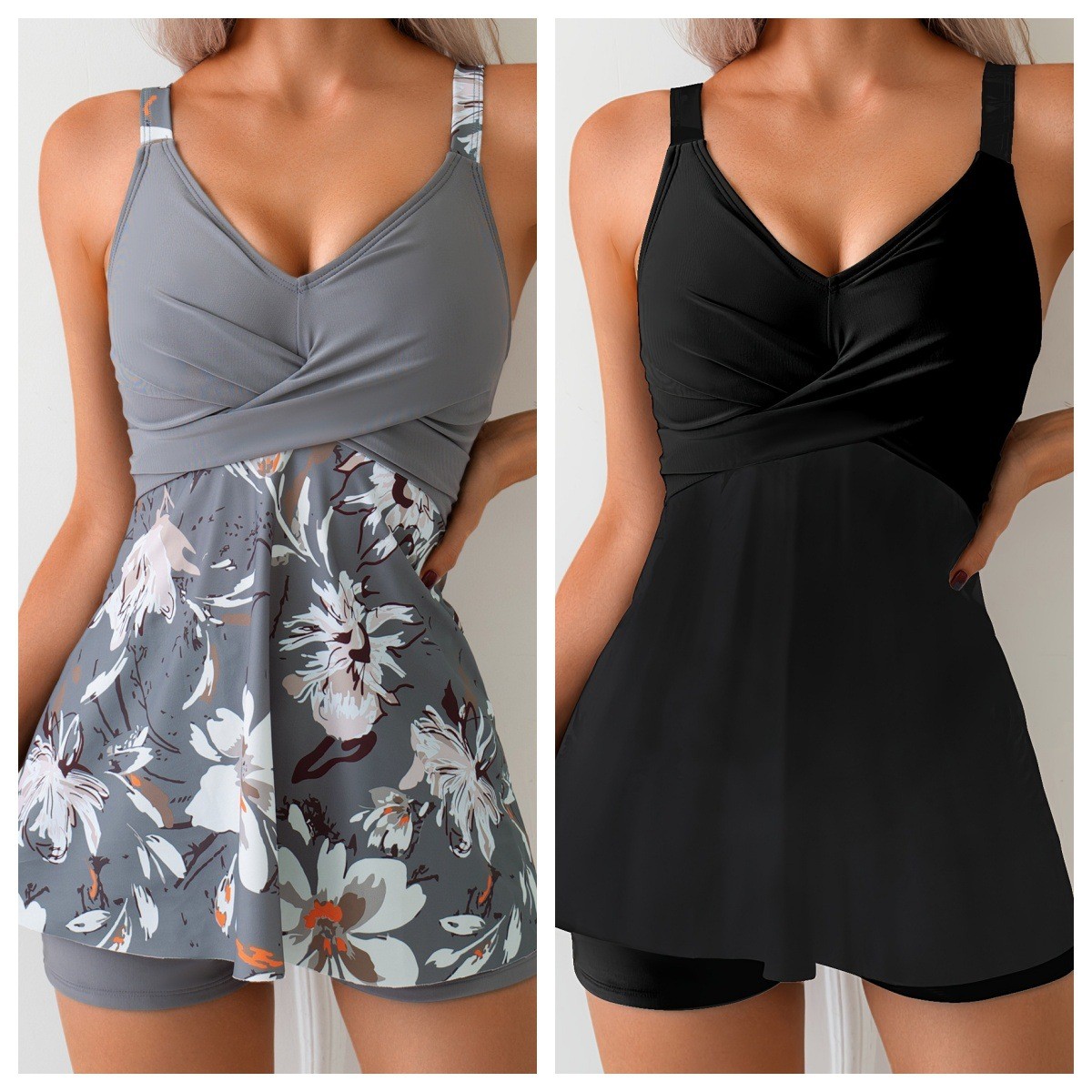 Y2k Tankini Woman Retro With S - Tops recension och pris