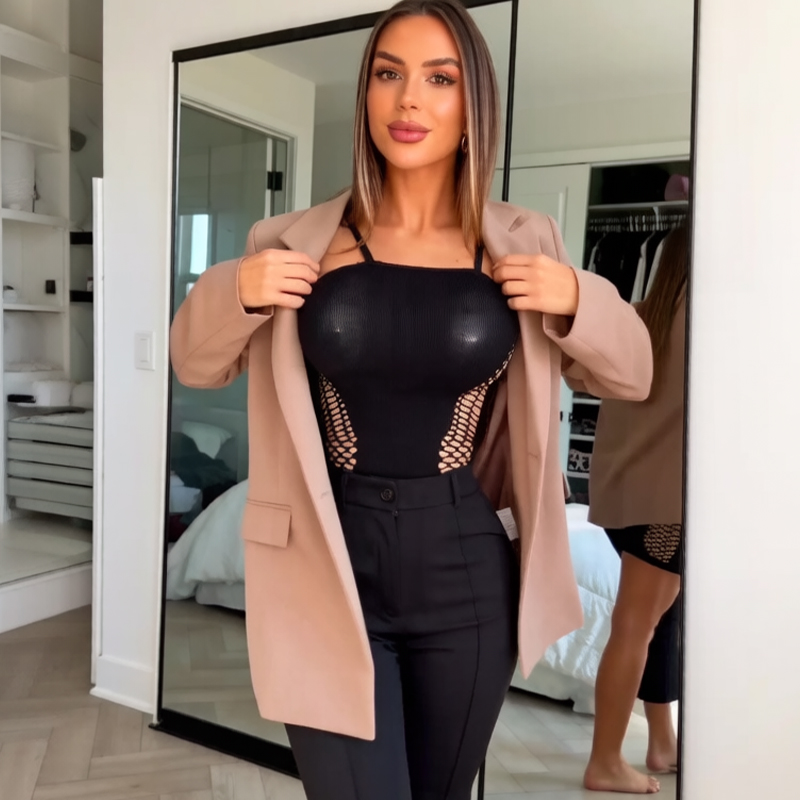 Women Summer Beach Cover Up Ho - Sexy Mesh Sheer Bodycon Dress recension och pris