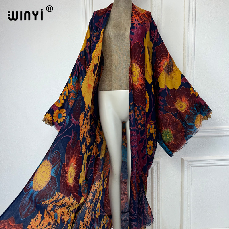 WINYI Africa Fashion Summer Ki - Boho Summer Beach Maxi Dress recension och pris