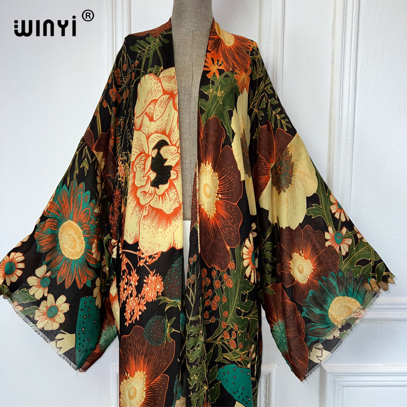 WINYI Africa Fashion Summer Ki - Boho Summer Beach Maxi Dress recension och pris