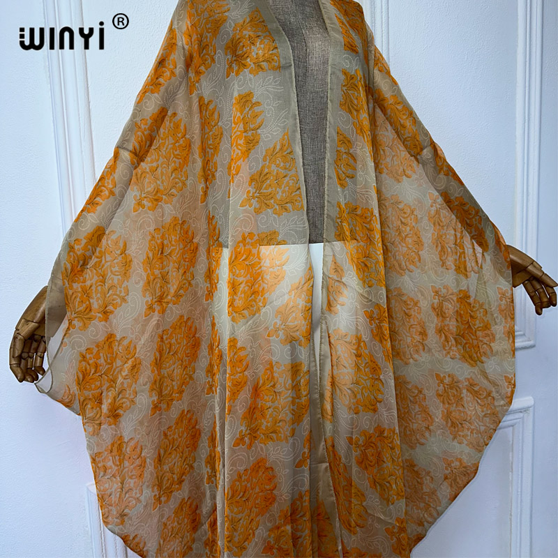 WINYI maxi kimono summer Persp - Boho Summer Beach Maxi Dress recension och pris