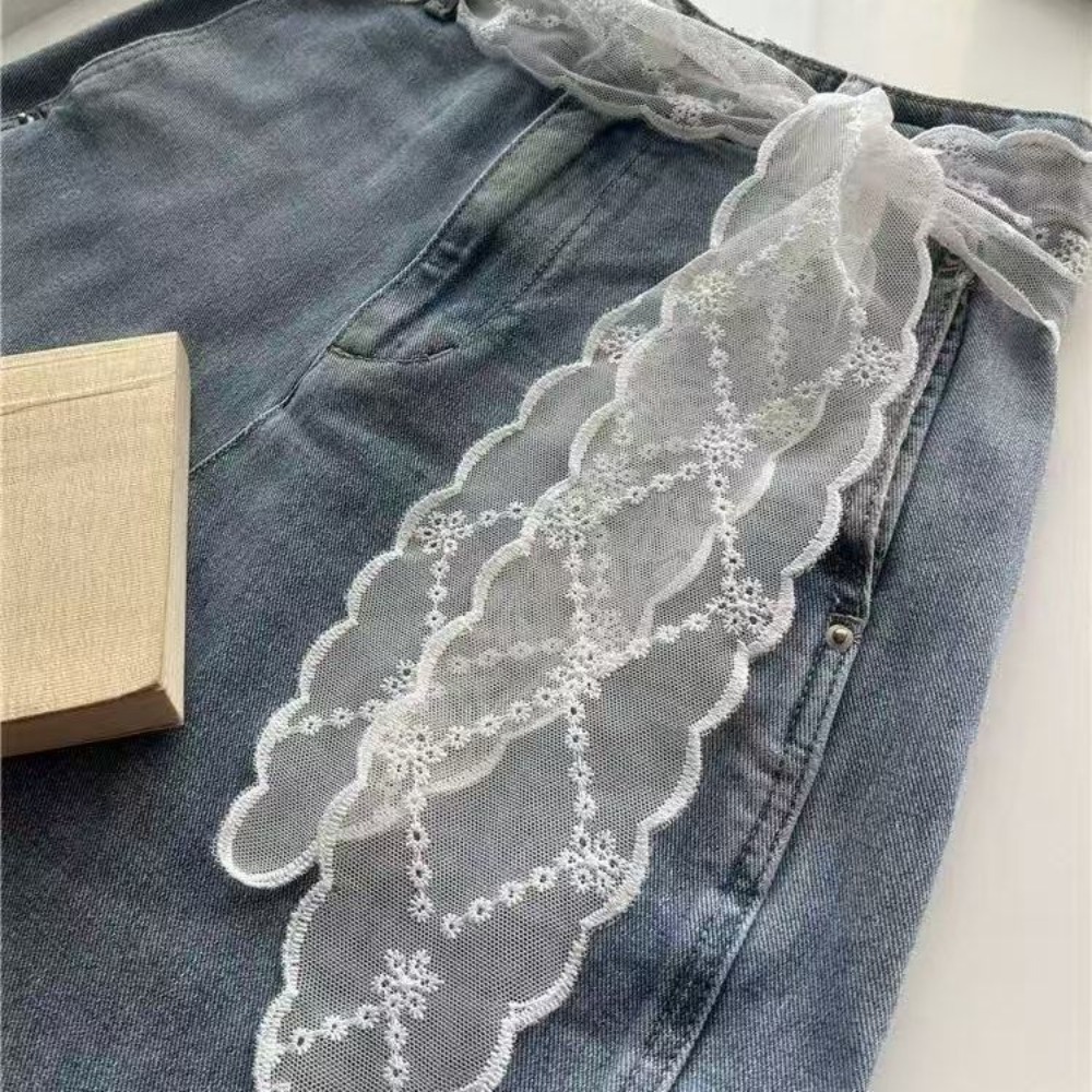 Sweet White Lace Belt for Wome - Jeans recension och pris