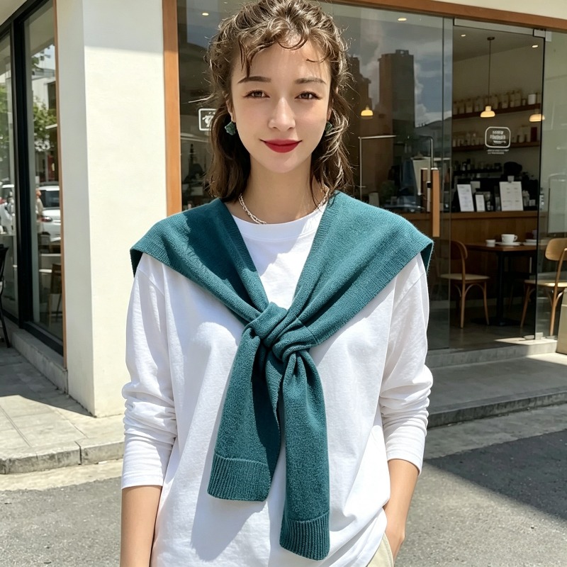 Knit Sweater Shawl Wraps for W - Dresses recension och pris