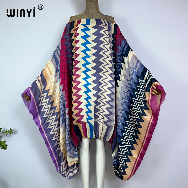 WINYI Women Sexy One Neck Maxi - Boho Summer Beach Maxi Dress recension och pris