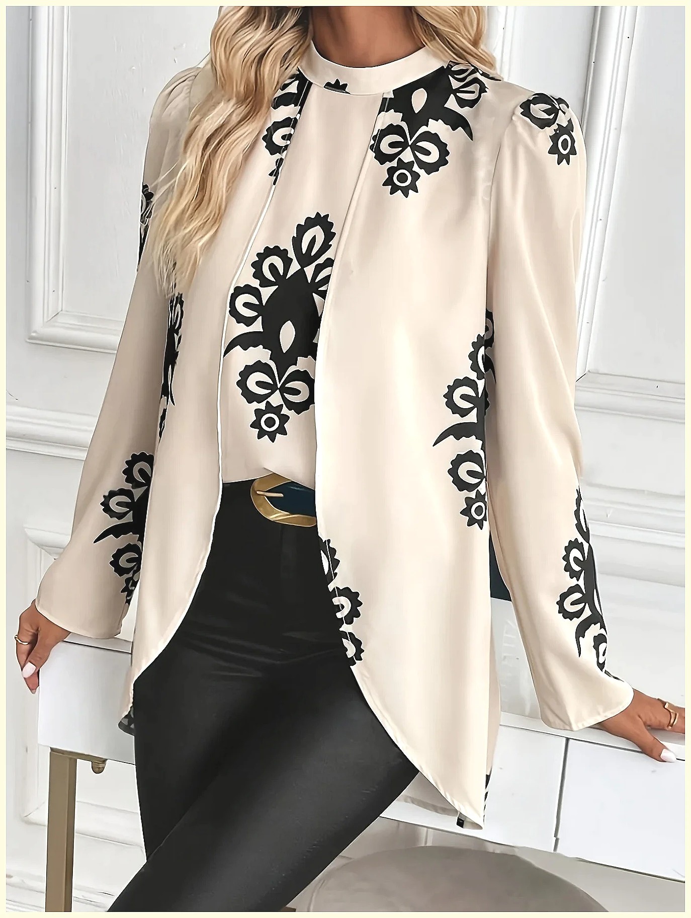 2026 Fashion Women's Long Slee - Blouses recension och pris