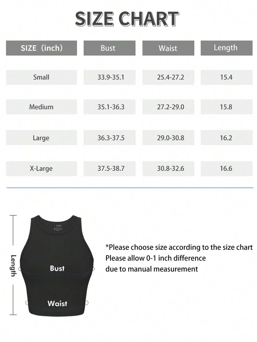 VVX Womens 3 Pack Crop Tank To - Seamless Ribbed Workout Tank Top recension och pris