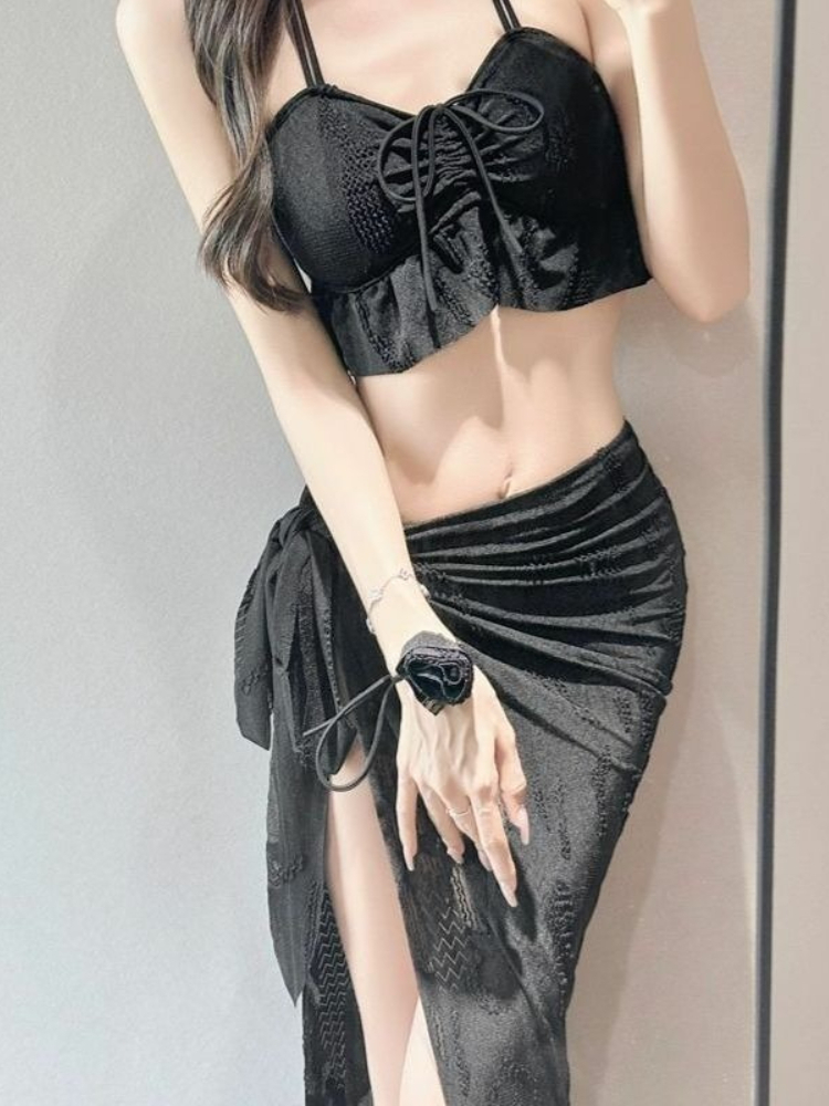 Ladies Floral Two Piece Swimsu - Tops recension och pris