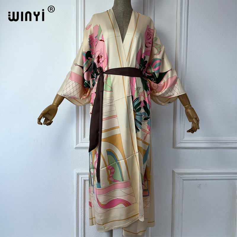 WINYI Summer Print Middle East - Boho Summer Beach Maxi Dress recension och pris