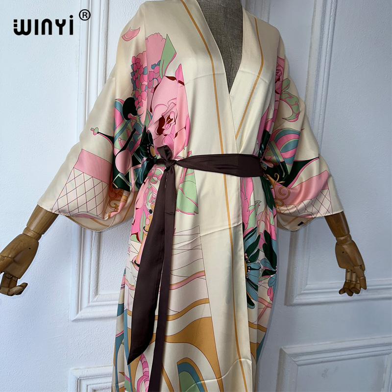 WINYI Summer Print Middle East - Boho Summer Beach Maxi Dress recension och pris