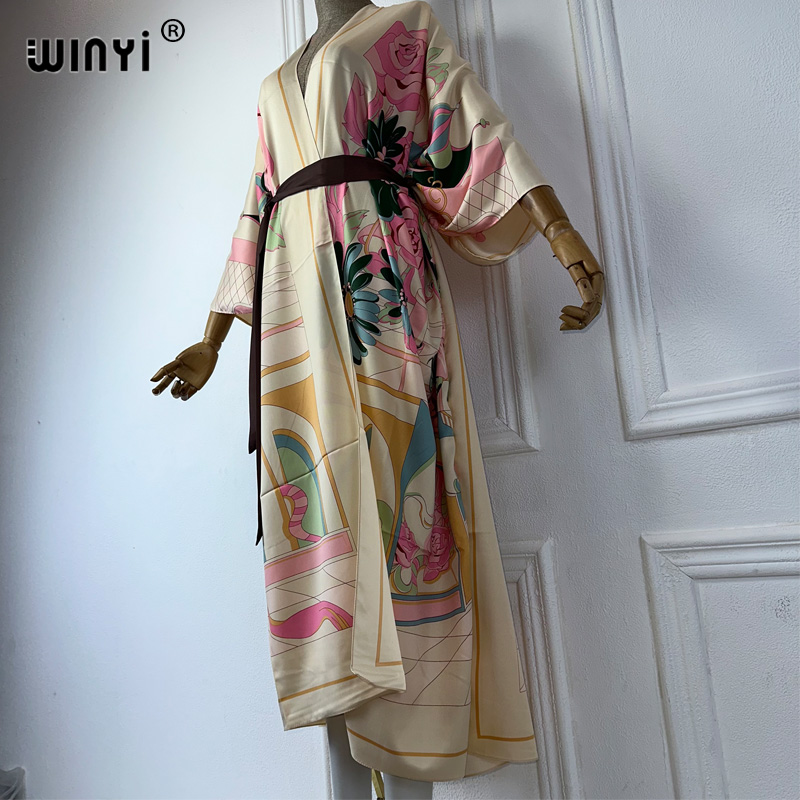 WINYI Summer Print Middle East - Boho Summer Beach Maxi Dress recension och pris