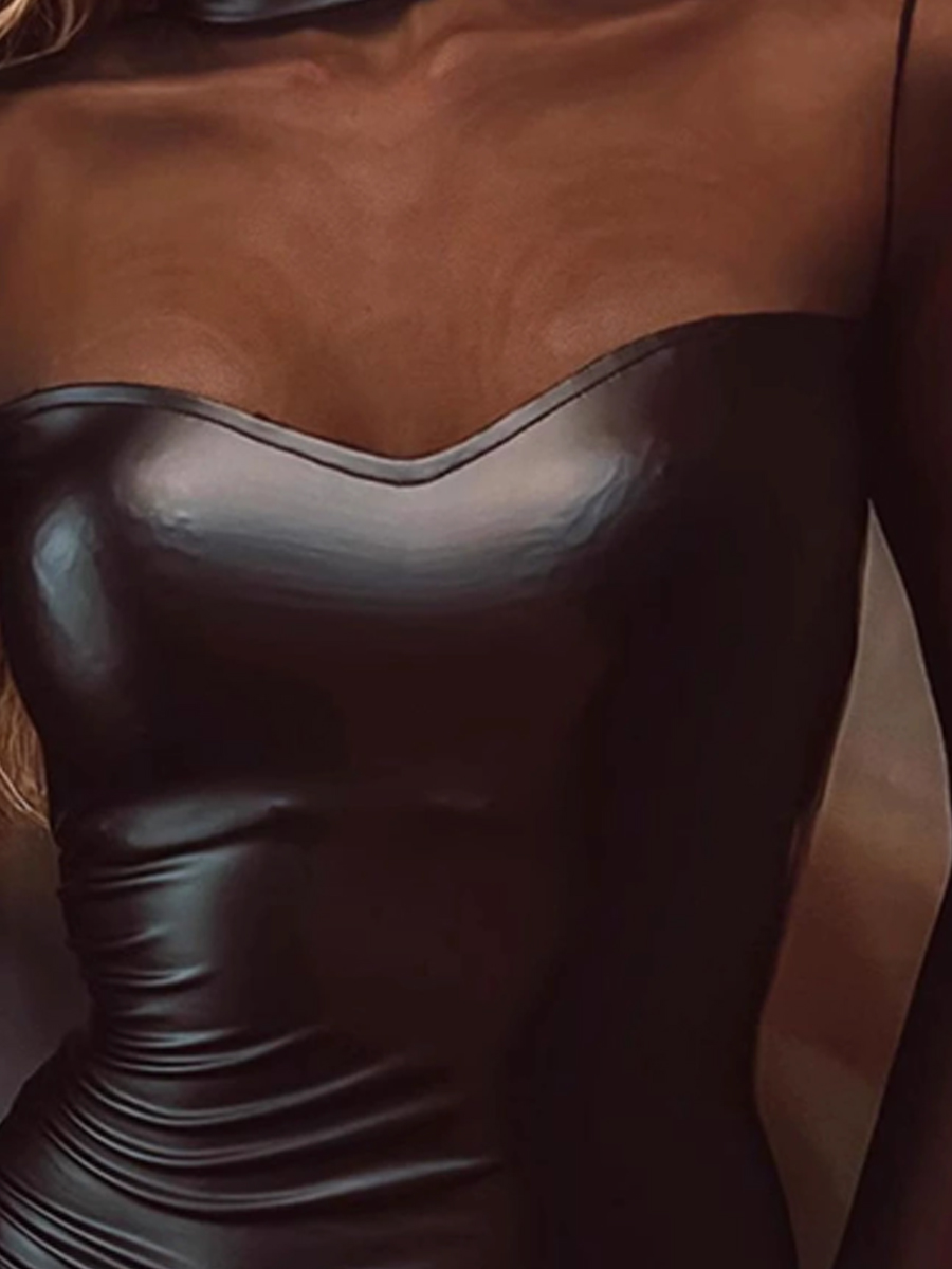 Sexy Black Sheer Mesh Spliced  - Sexy Mesh Sheer Bodycon Dress recension och pris