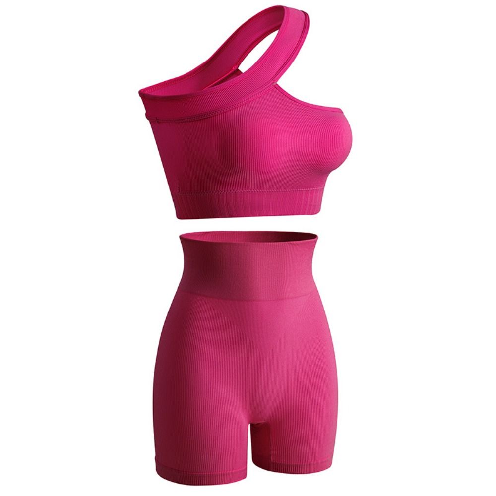2Pcs Casual Seamless Women Wor - Seamless Ribbed Workout Tank Top recension och pris