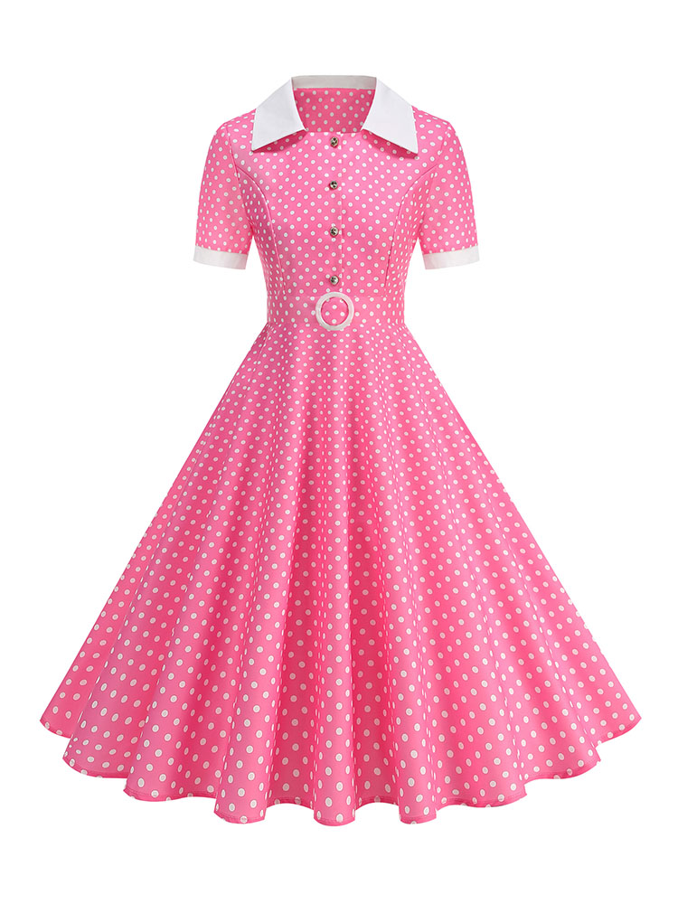 Vintage Women's Summer Dress P - French Vintage Floral Midi Dress recension och pris