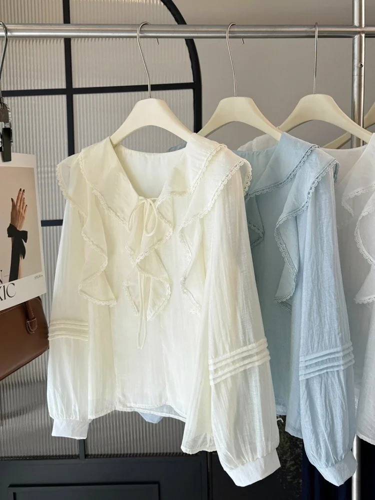 French V-Neck Chic Long Sleeve - Blouses recension och pris