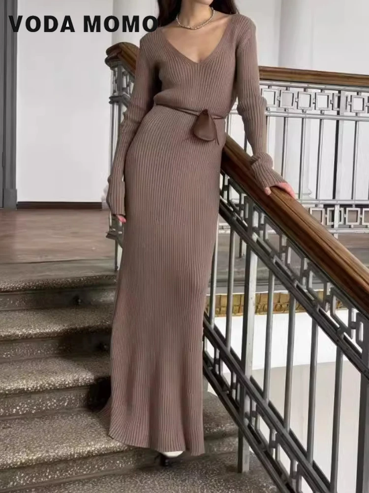Long Sleeves Versatile Bodycon - Bodycon Long Sleeve Ribbed Dress recension och pris
