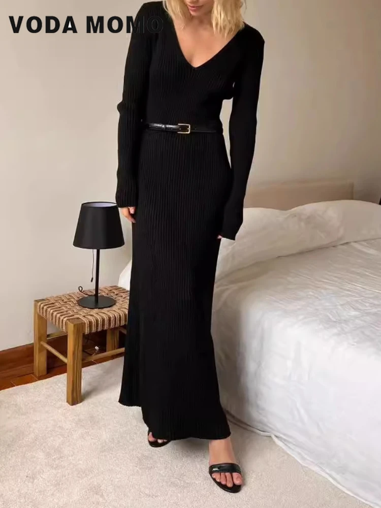 Long Sleeves Versatile Bodycon - Bodycon Long Sleeve Ribbed Dress recension och pris