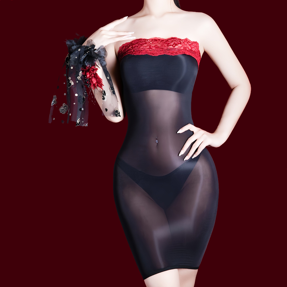 Fashion Women 5D Thin Bodycon  - Sexy Mesh Sheer Bodycon Dress recension och pris