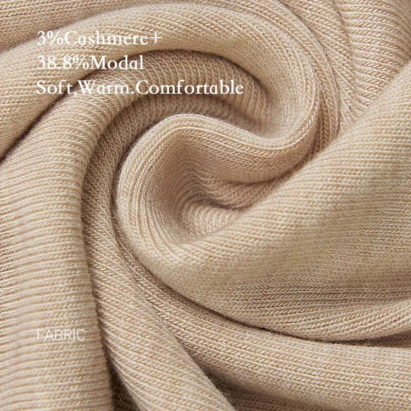 Women Cashmere Blend Long Slee - Blouses recension och pris