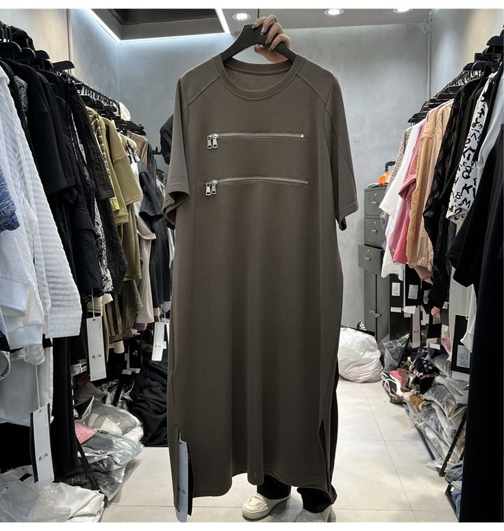 plus Size Women's Loose Short  - Korean Style A Line Shirt Dress recension och pris